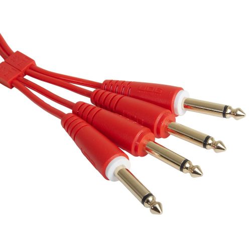 Аудиокабель UDG Set Jack-Jack Red 1,5m (U97002RD)